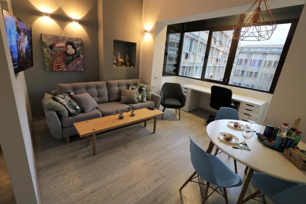 בוקרשט Cozy Novotel Studio - Free Minibar - Quiet & Peace מראה חיצוני תמונה